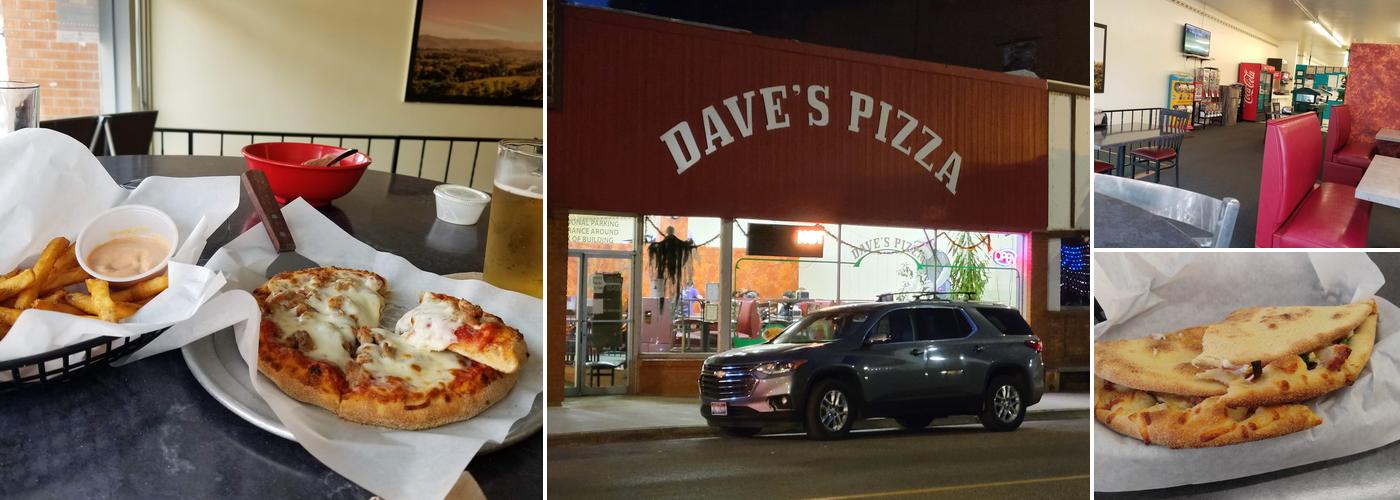 Dave’s Pizza restaurant and food photos