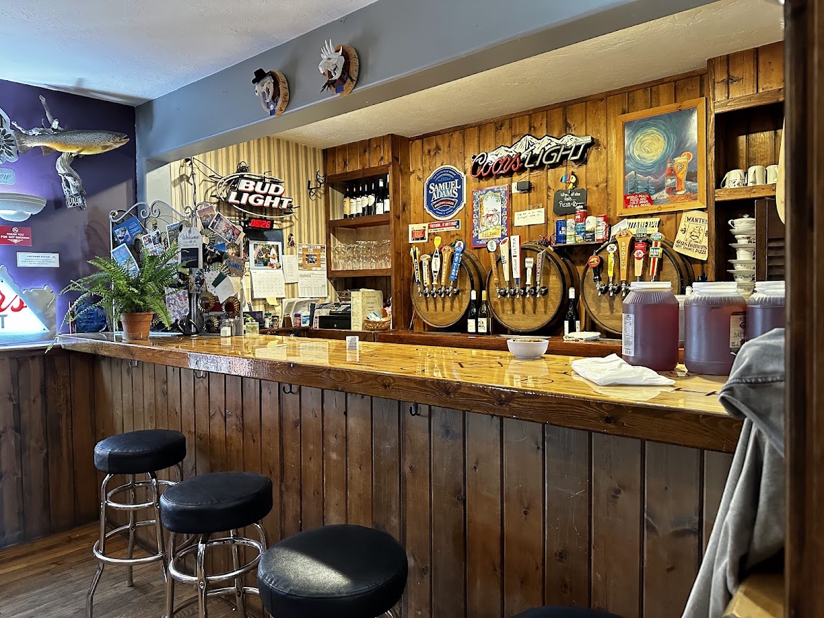 Interior of The Dusty Mule Bar & Grill